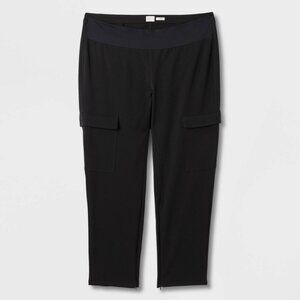 NEW! Women's Adaptive Seated Fit Pants, Black - A New Day